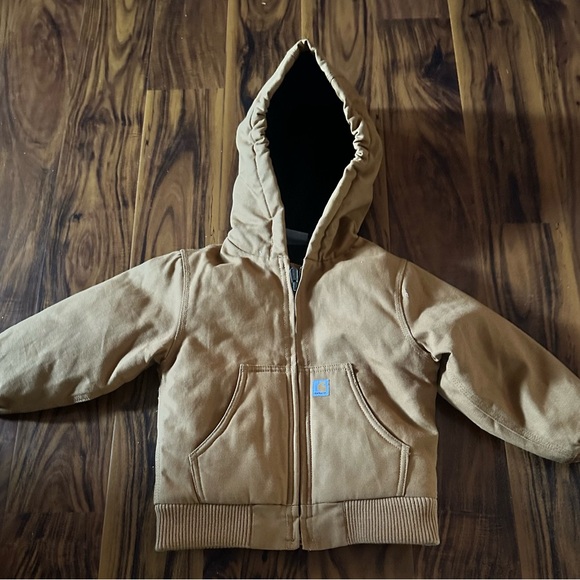 Carhartt  Zip Up Jacket Hoodie
Size 3 Toddler - Picture 7 of 7